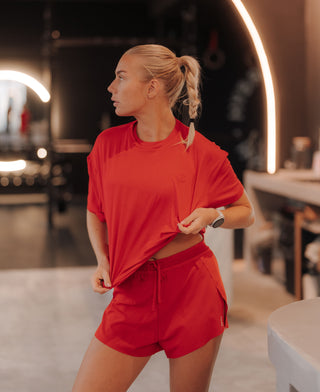 Halo Short Mid Rise - Red Alert