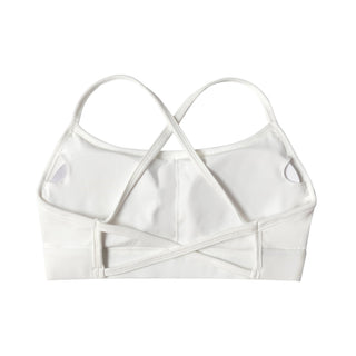 Infinite Flow Bra - White