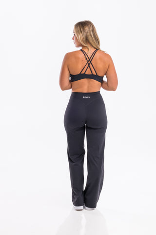 StreamLine Wide Leg Pants - Black