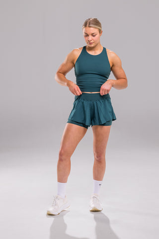 Zara Top - Tempest Teal