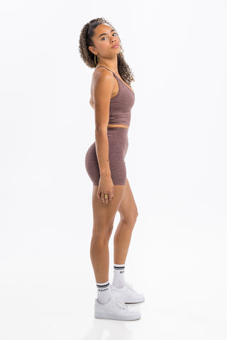 Curve Sculpt Short - Chocolate Heather