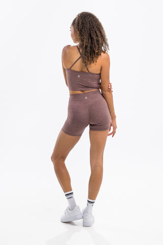 Curve Sculpt Short - Chocolate Heather