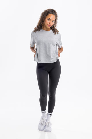 Chill Mode Tee - Heather Grey