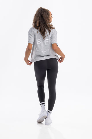 Chill Mode Tee - Heather Grey