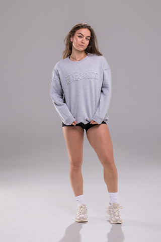 Cozy Edit Sweater - Heather Grey