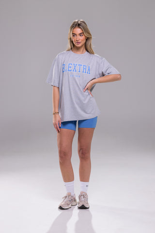 Varsity Tee - Chrome Blue