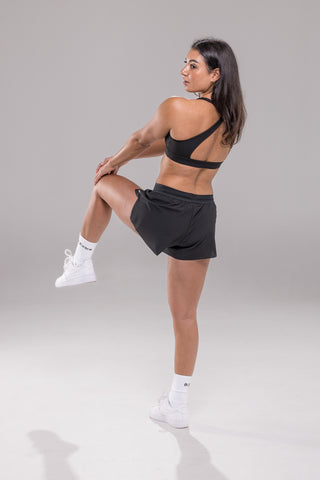 Halo Short  Low Rise- Black