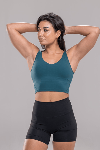 Summer Top  - Mystic Green