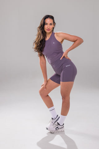 Airflow Tank Top -Mulled Plum