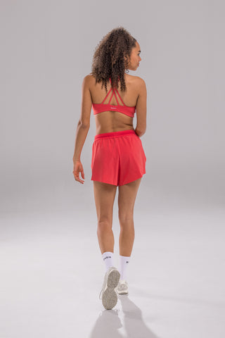 Halo Short Mid|High Rise  - Papaya