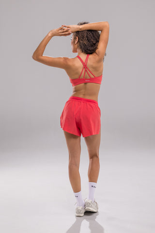 Halo Short Mid|High Rise  - Papaya