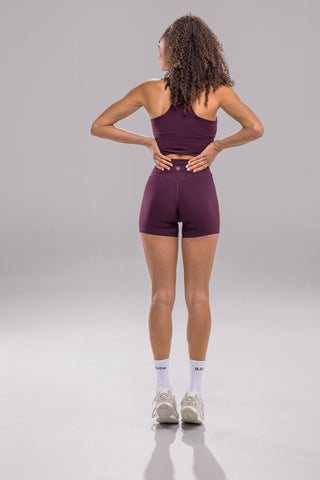 Zara Top - Cherry Lacquer