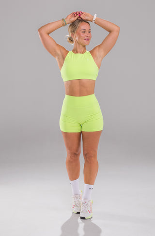 Curve Sculpt Short - Hyper Lime