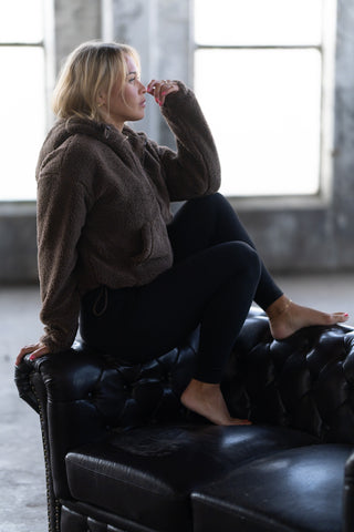 Teddy Jacket - Brown