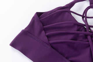 Valerie Sports Bra - Purple Disco