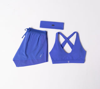 Halo Short Mid|High Rise  - Cosmic Blue