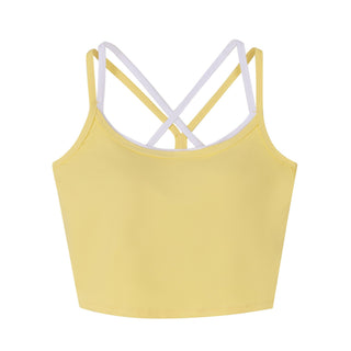 Leslie Top - Yellow/White