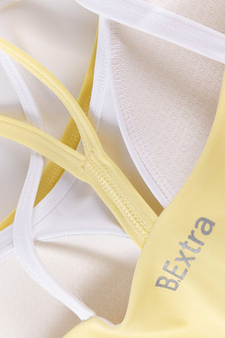 Leslie Top - Yellow/White