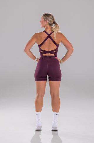 Élan Bodysuit - Cherry Lacquer