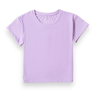 Noa Cropped Tee - Frosted Orchid