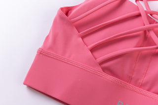 Valerie Sports Bra - Electric Rose
