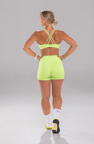 Curve Sculpt Short - Hyper Lime