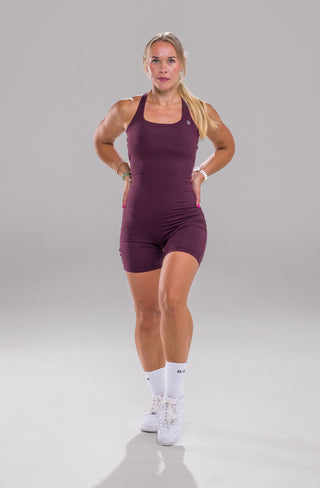 Élan Bodysuit - Cherry Lacquer