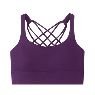 Valerie Sports Bra - Purple Disco