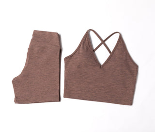 Curve Sculpt Short - Chocolate Heather