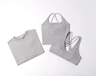 Chill Mode Tee - Heather Grey
