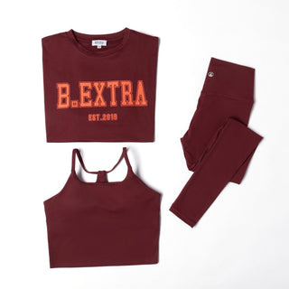 Varsity Tee - Burnt Fig