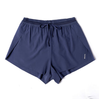 Halo Short Mid|High Rise - Blue Pop