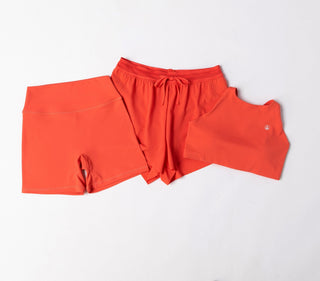 Curve Sculpt Short - Papaya