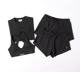 Halo Short Mid Rise - Black