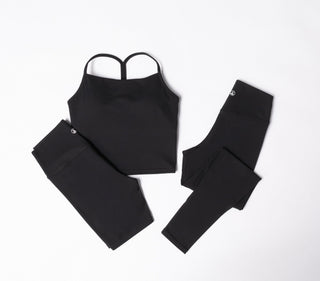 Studio Tank Crop - Black | Funxtion X